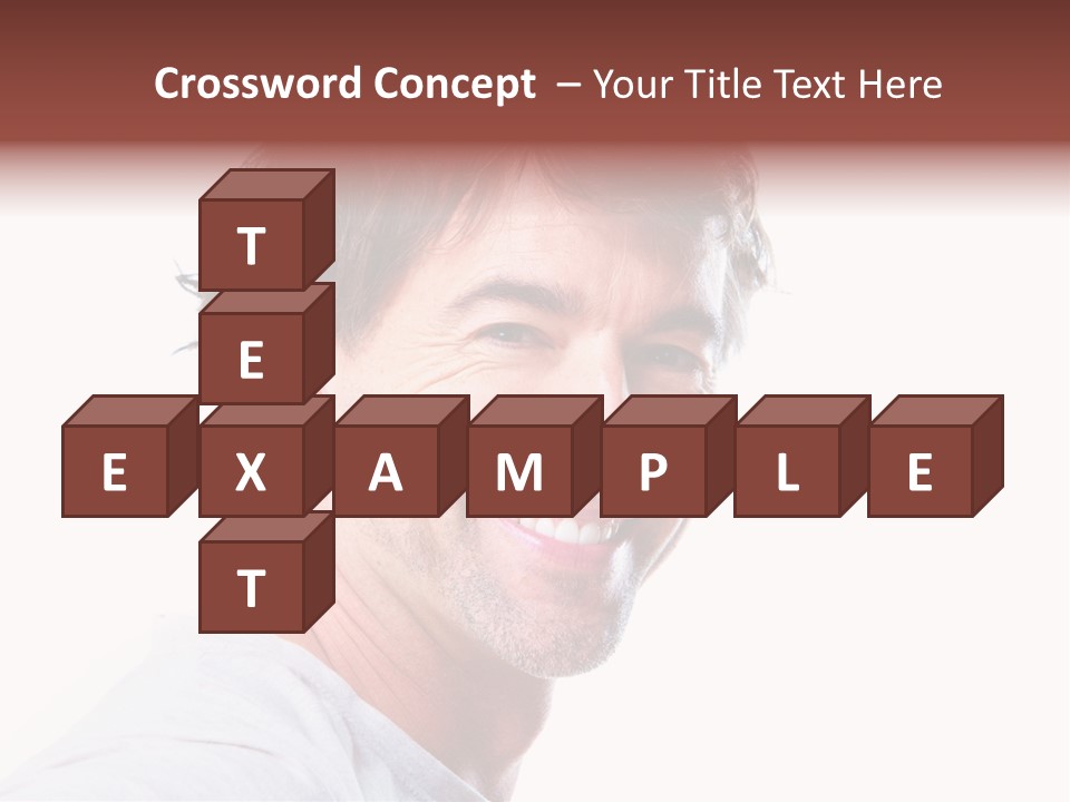 Happy Model Cool PowerPoint Template