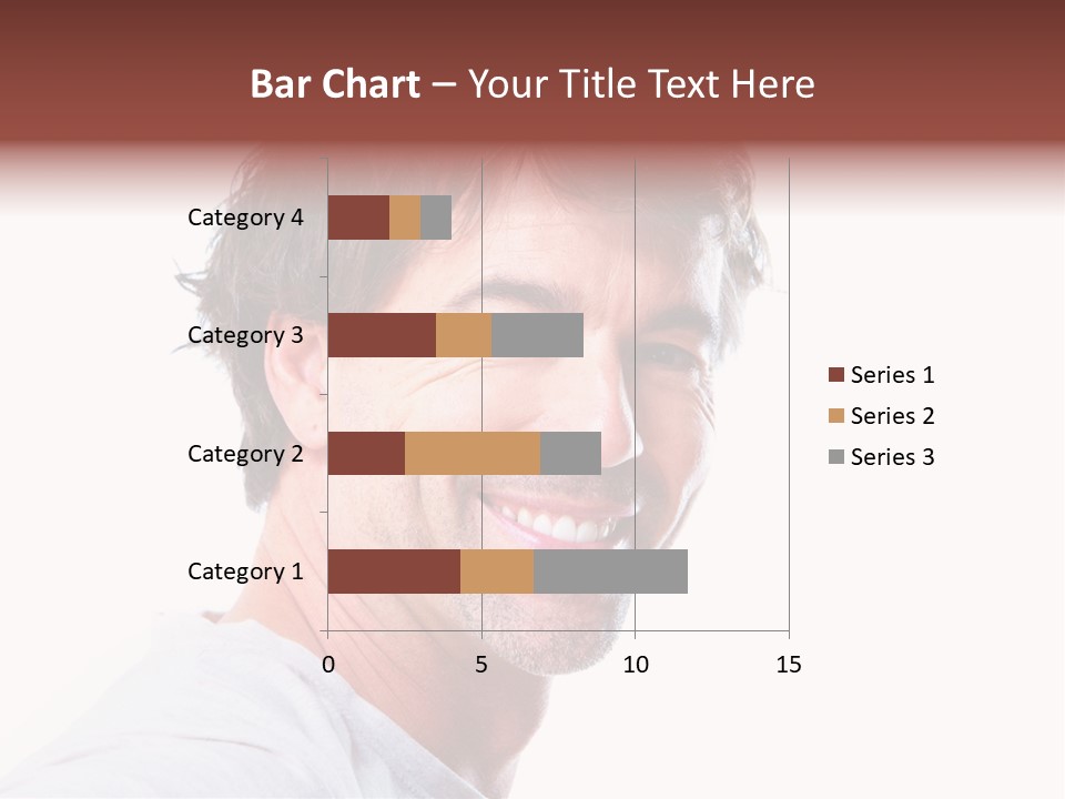 Happy Model Cool PowerPoint Template