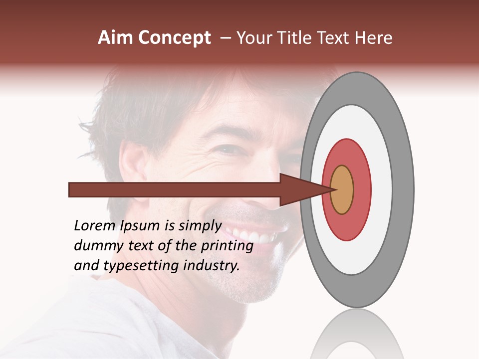 Happy Model Cool PowerPoint Template