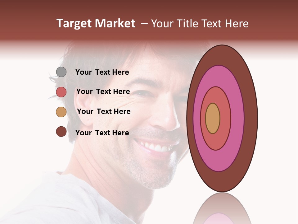 Happy Model Cool PowerPoint Template