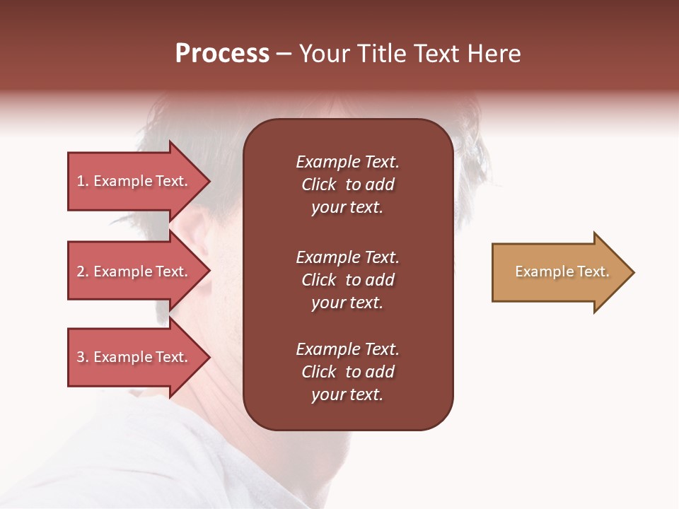 Happy Model Cool PowerPoint Template