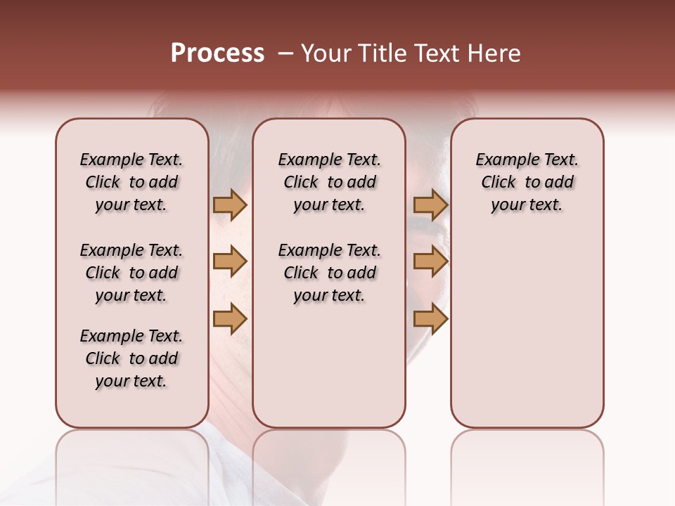 Happy Model Cool PowerPoint Template
