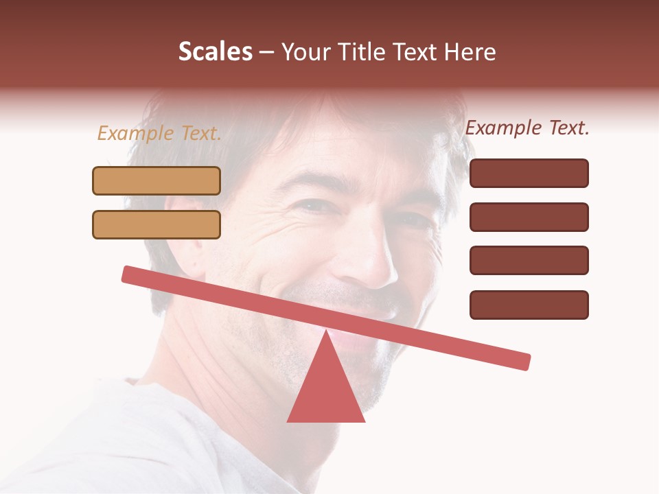 Happy Model Cool PowerPoint Template