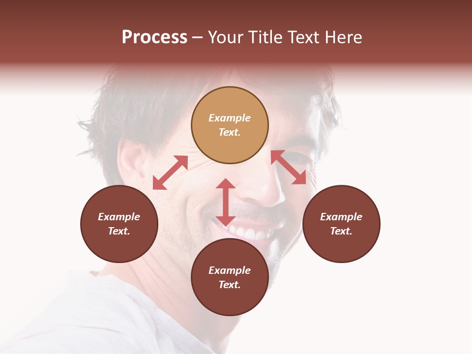 Happy Model Cool PowerPoint Template