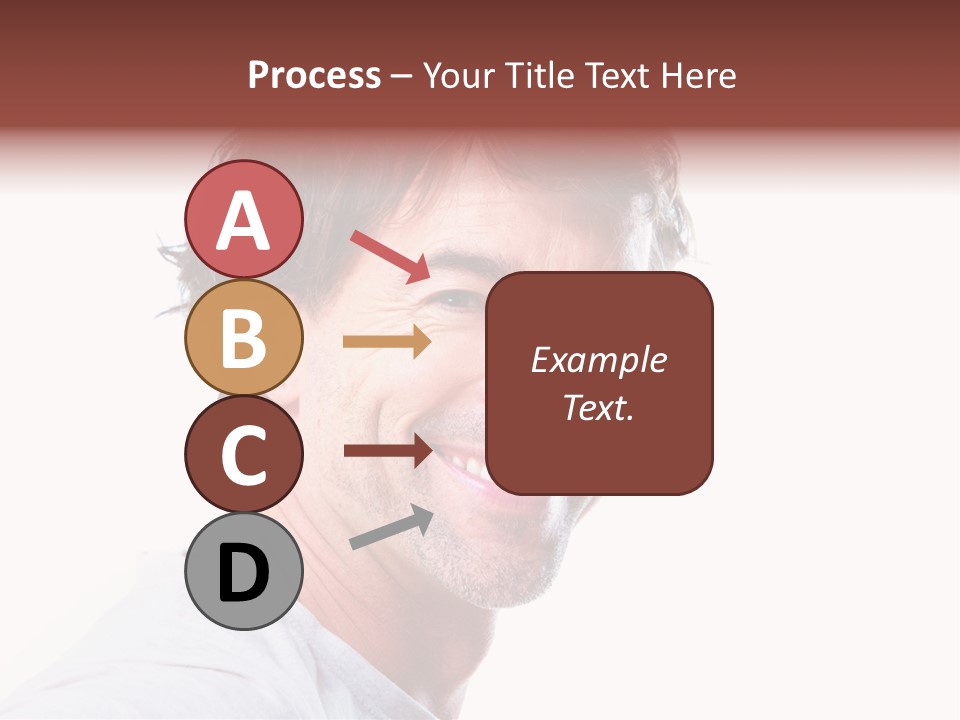 Happy Model Cool PowerPoint Template