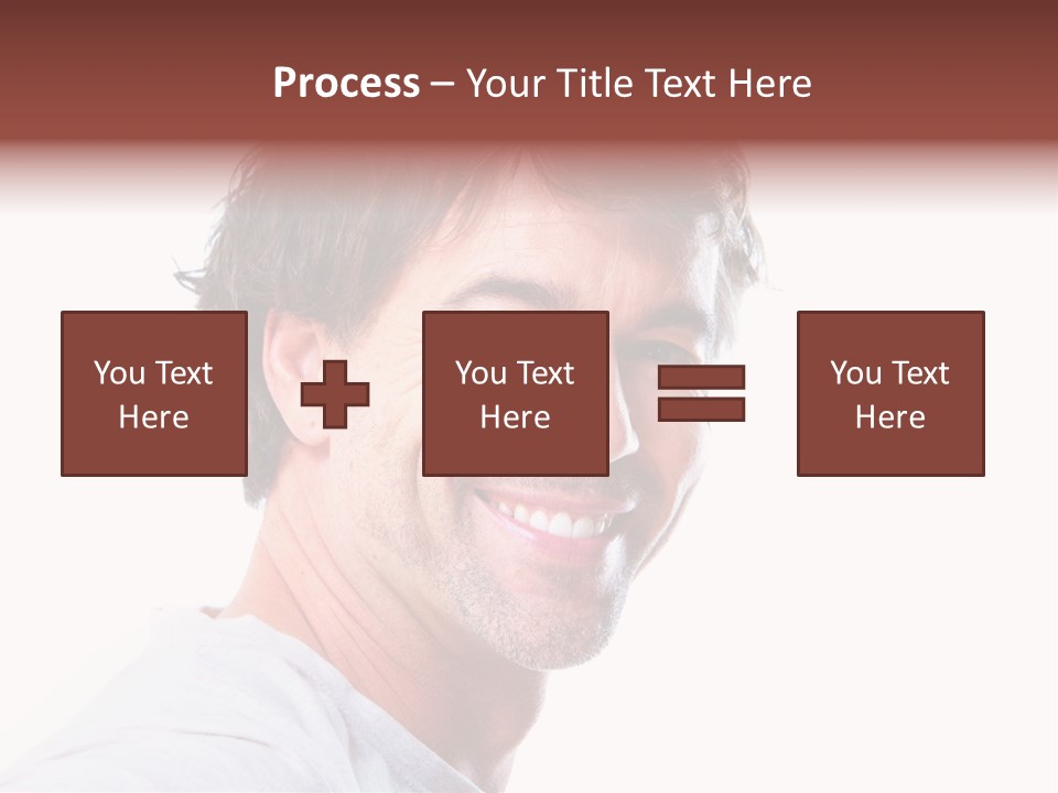 Happy Model Cool PowerPoint Template