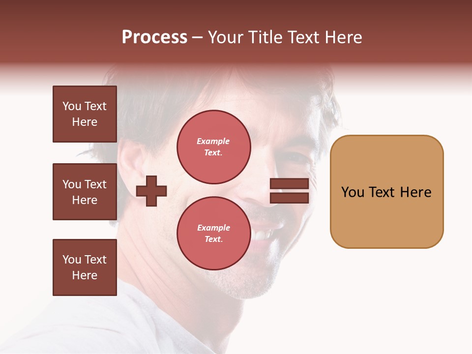 Happy Model Cool PowerPoint Template