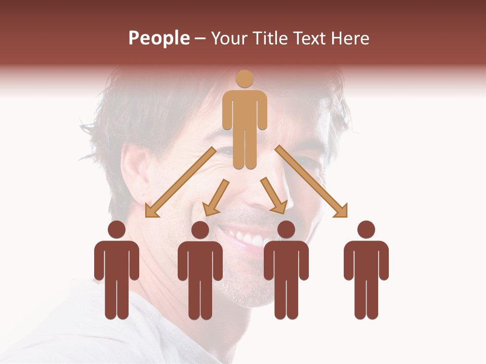 Happy Model Cool PowerPoint Template