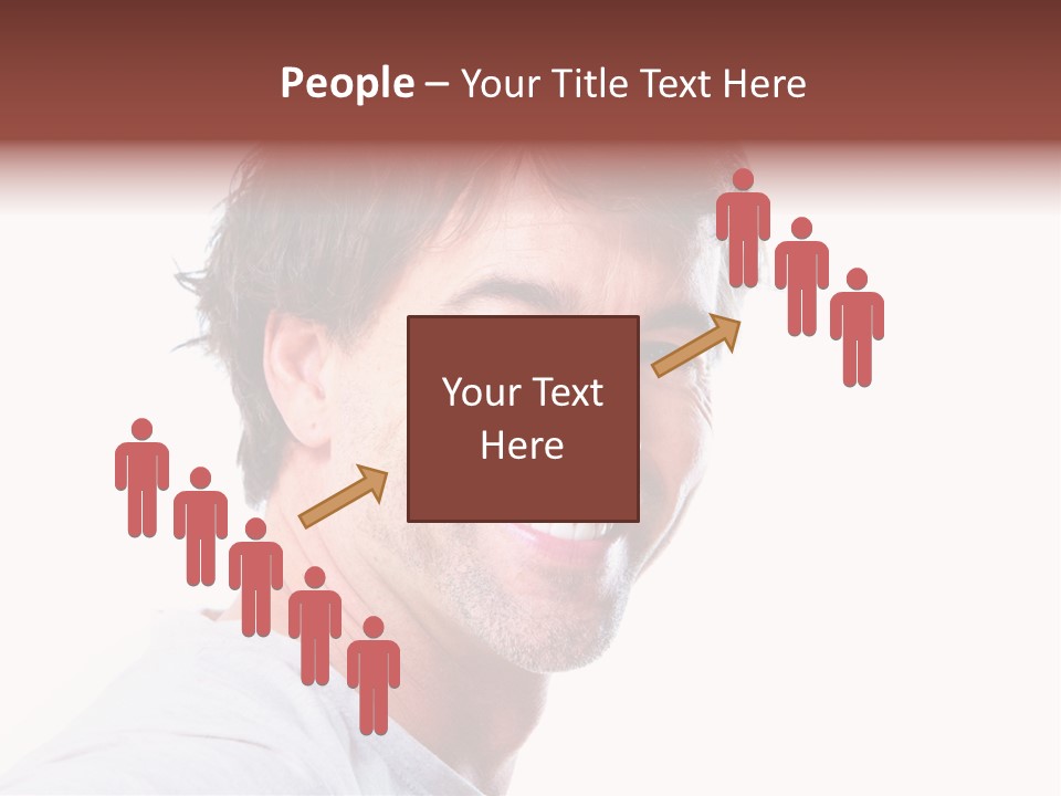 Happy Model Cool PowerPoint Template