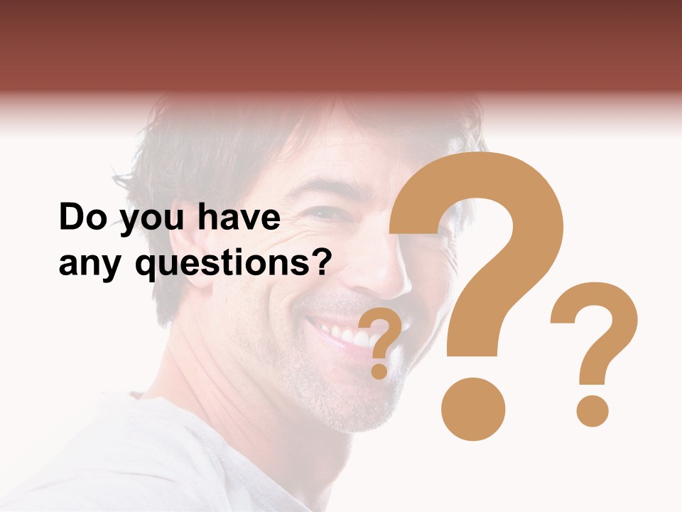 Happy Model Cool PowerPoint Template