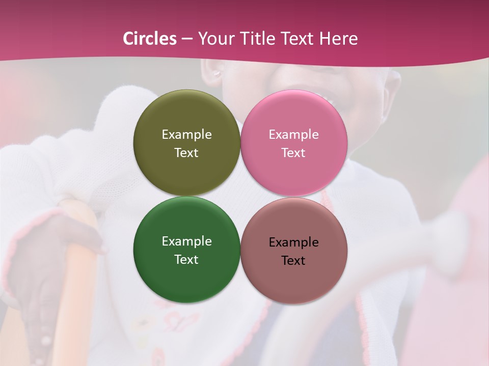 Black Pretty Play PowerPoint Template