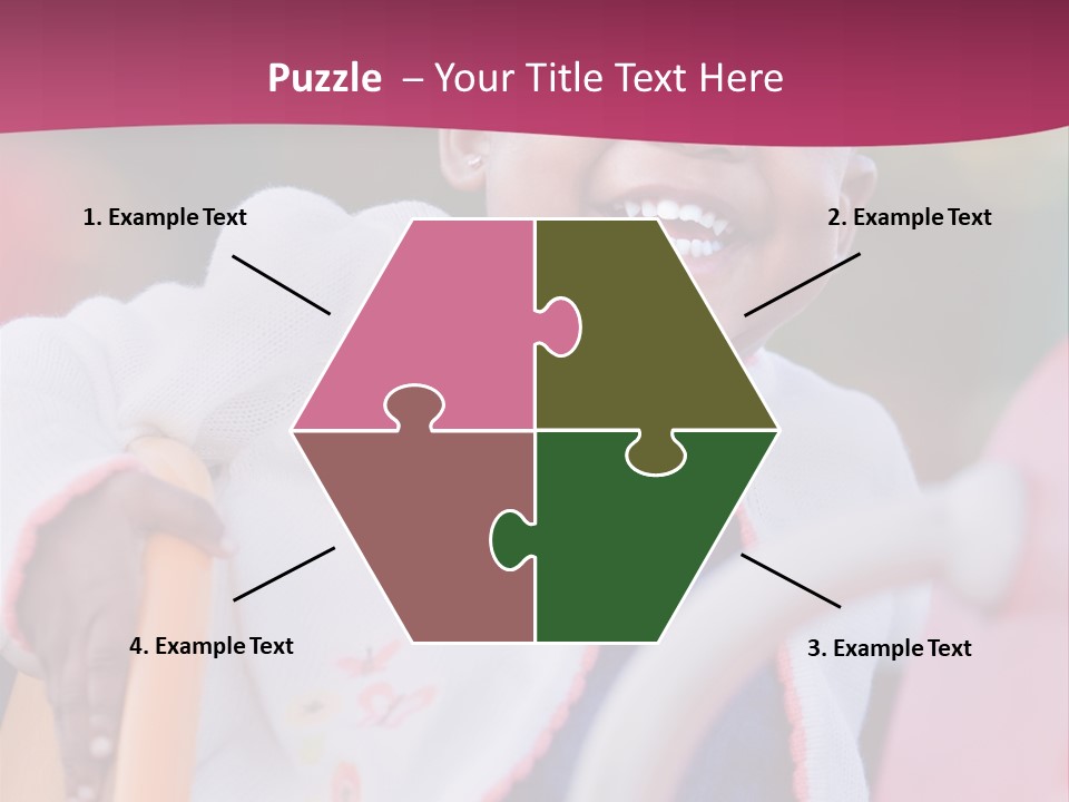 Black Pretty Play PowerPoint Template