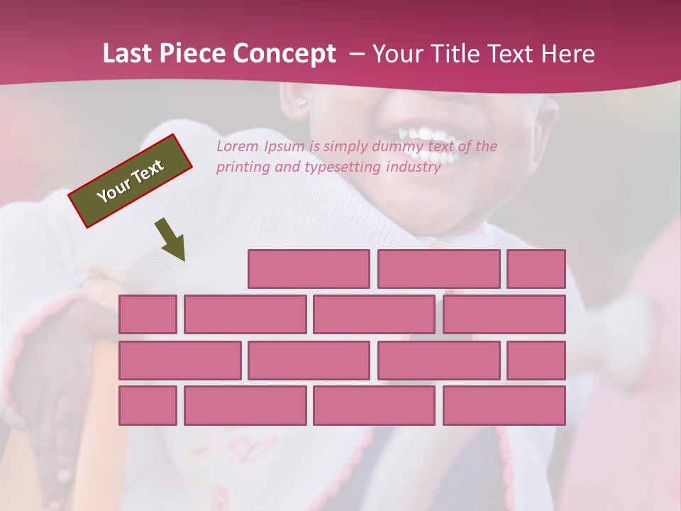 Black Pretty Play PowerPoint Template