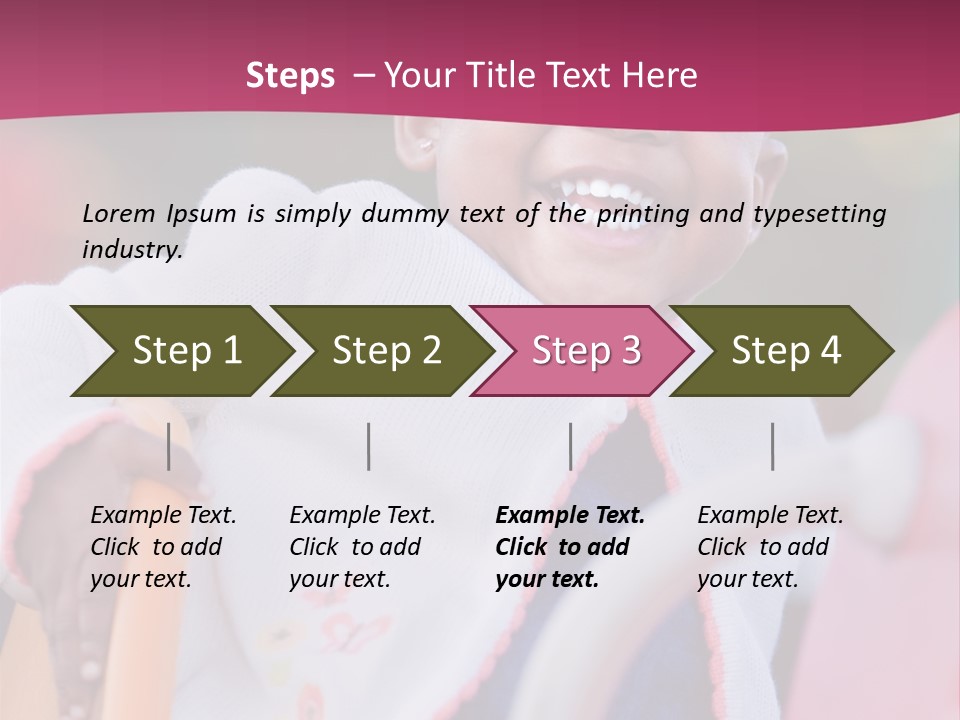 Black Pretty Play PowerPoint Template