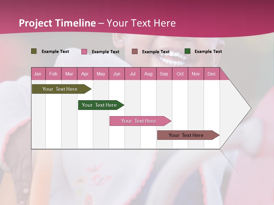 Black Pretty Play PowerPoint Template