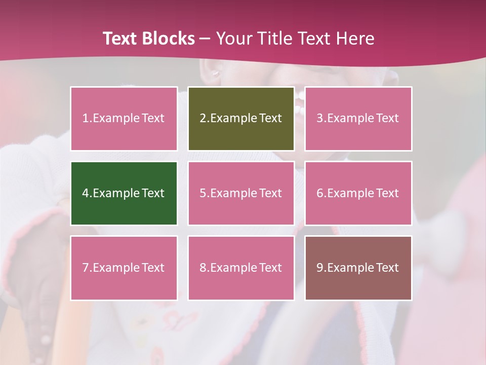 Black Pretty Play PowerPoint Template