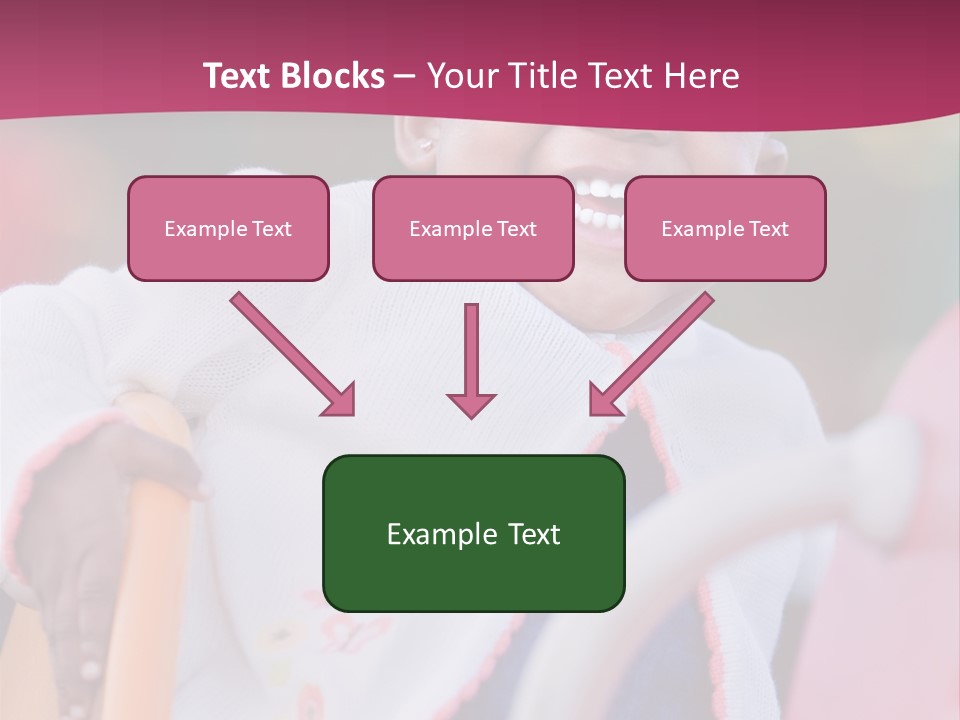 Black Pretty Play PowerPoint Template