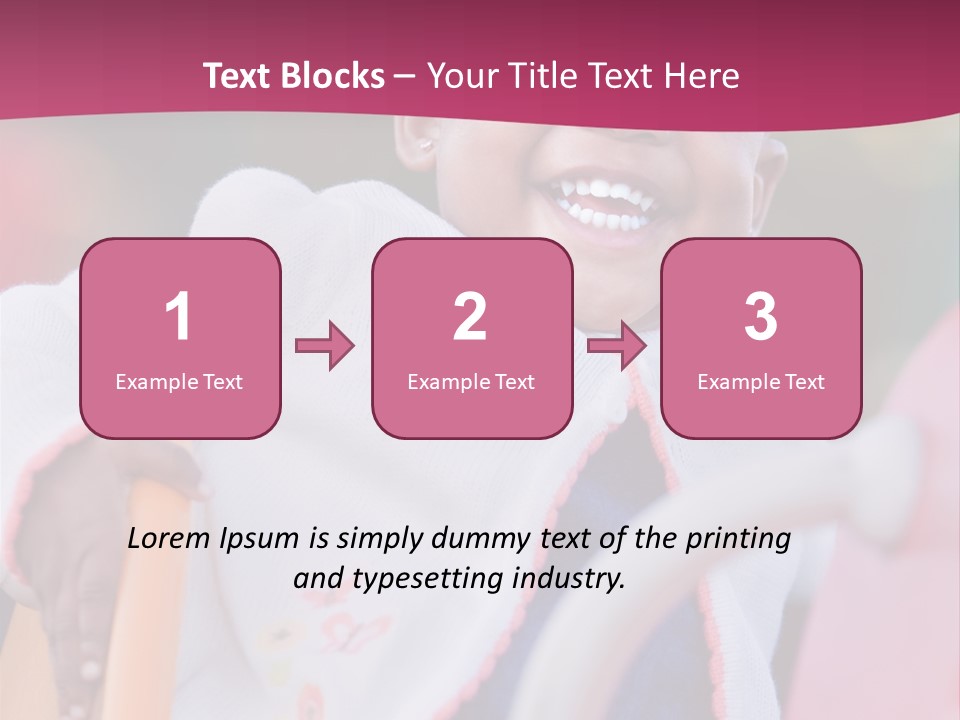 Black Pretty Play PowerPoint Template