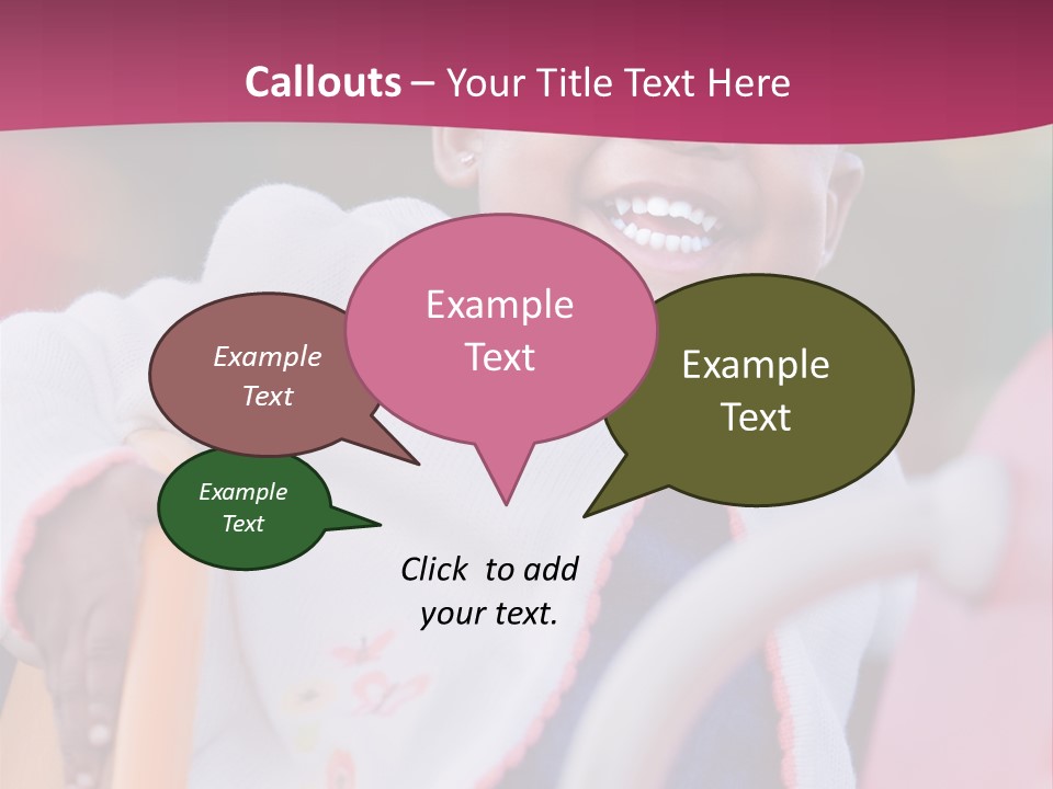 Black Pretty Play PowerPoint Template