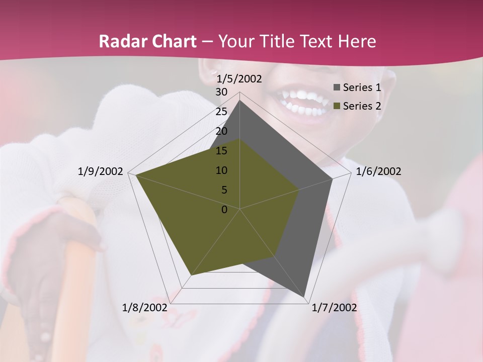 Black Pretty Play PowerPoint Template