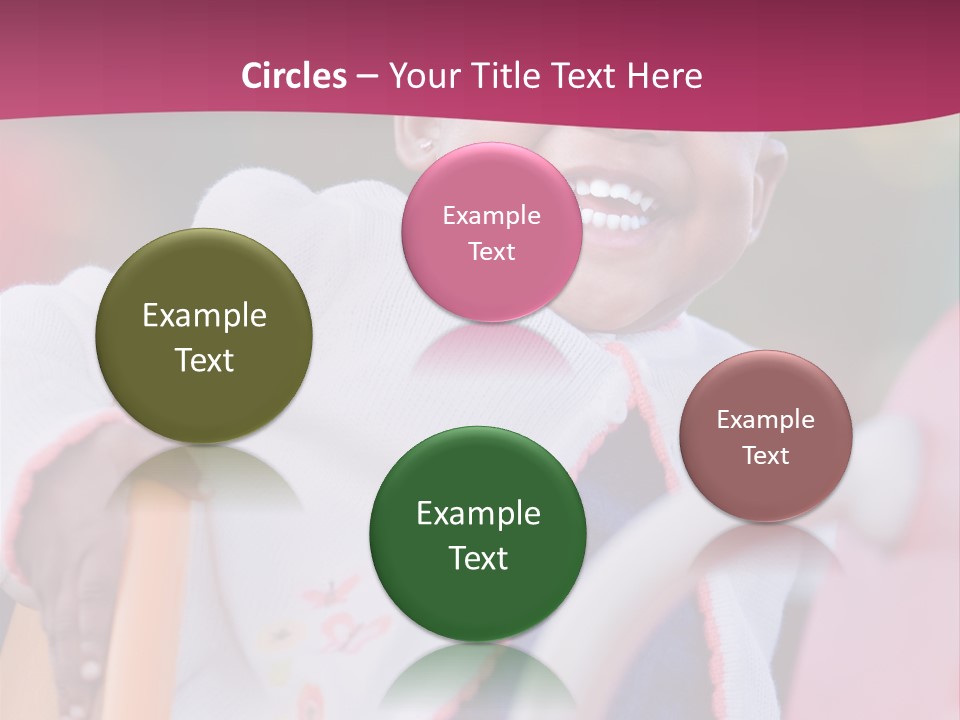 Black Pretty Play PowerPoint Template