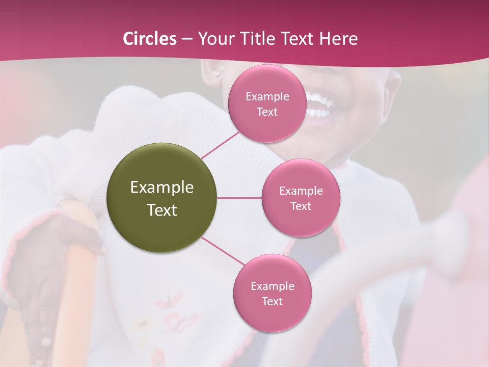 Black Pretty Play PowerPoint Template