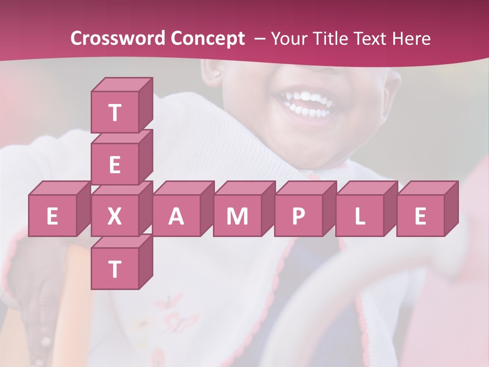 Black Pretty Play PowerPoint Template