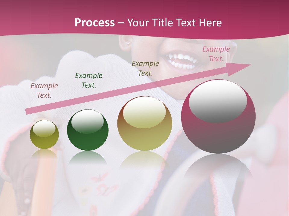 Black Pretty Play PowerPoint Template