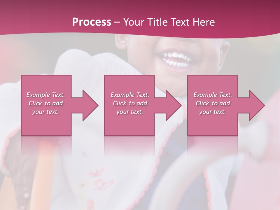 Black Pretty Play PowerPoint Template