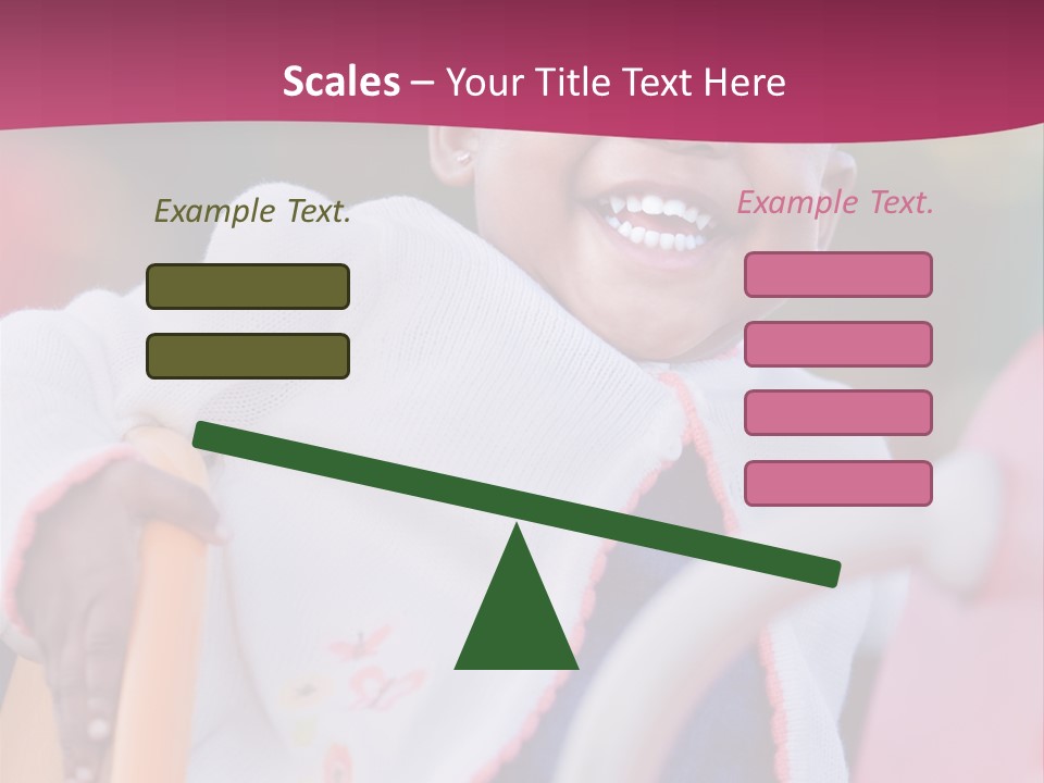 Black Pretty Play PowerPoint Template