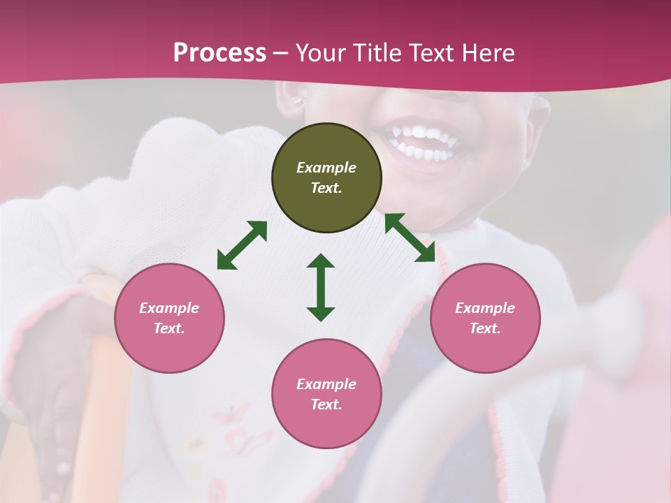 Black Pretty Play PowerPoint Template