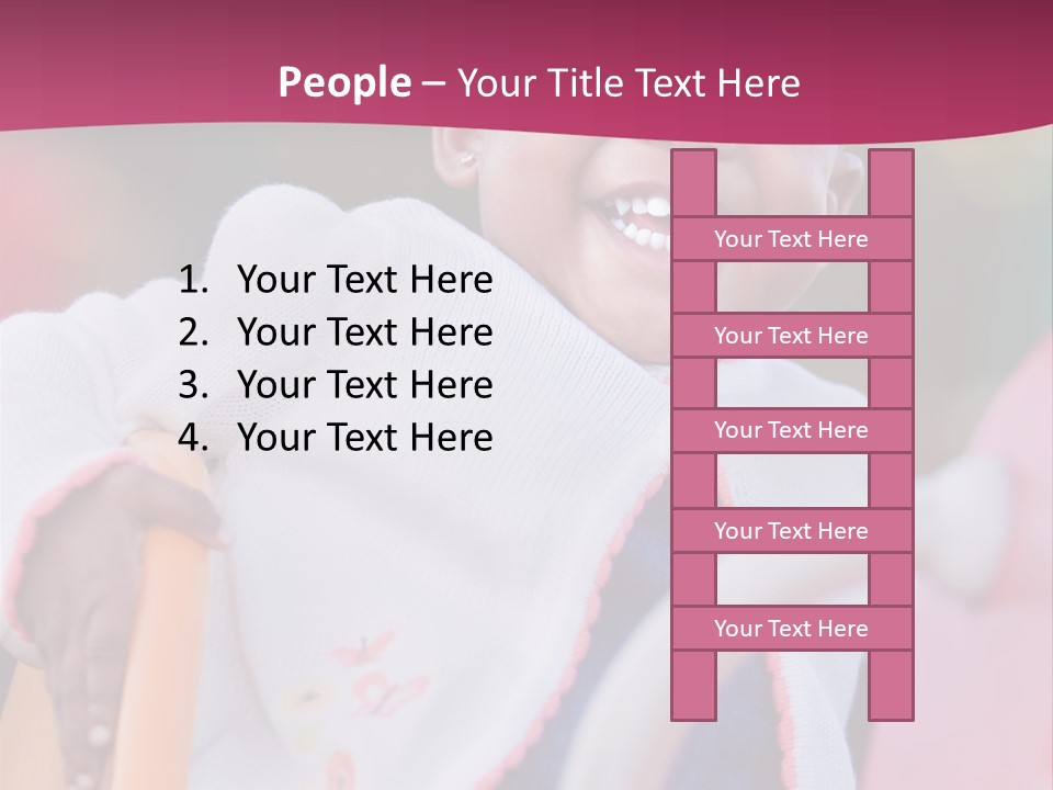 Black Pretty Play PowerPoint Template