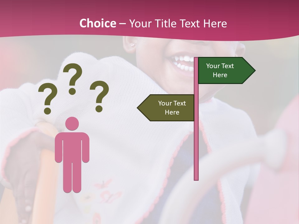 Black Pretty Play PowerPoint Template