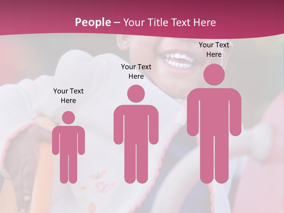 Black Pretty Play PowerPoint Template