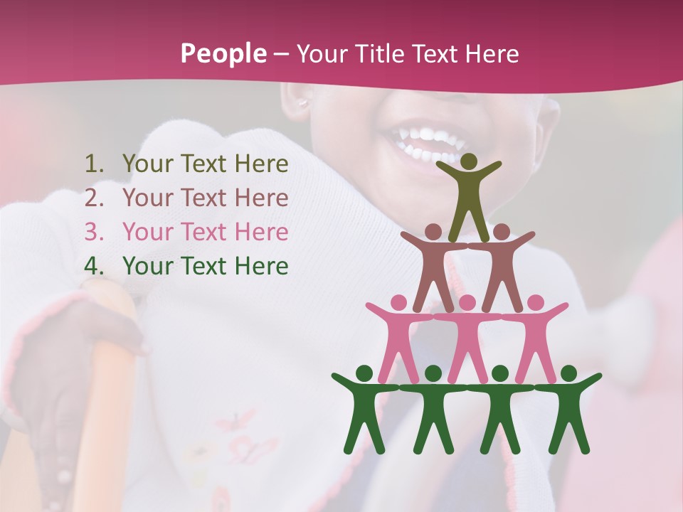 Black Pretty Play PowerPoint Template