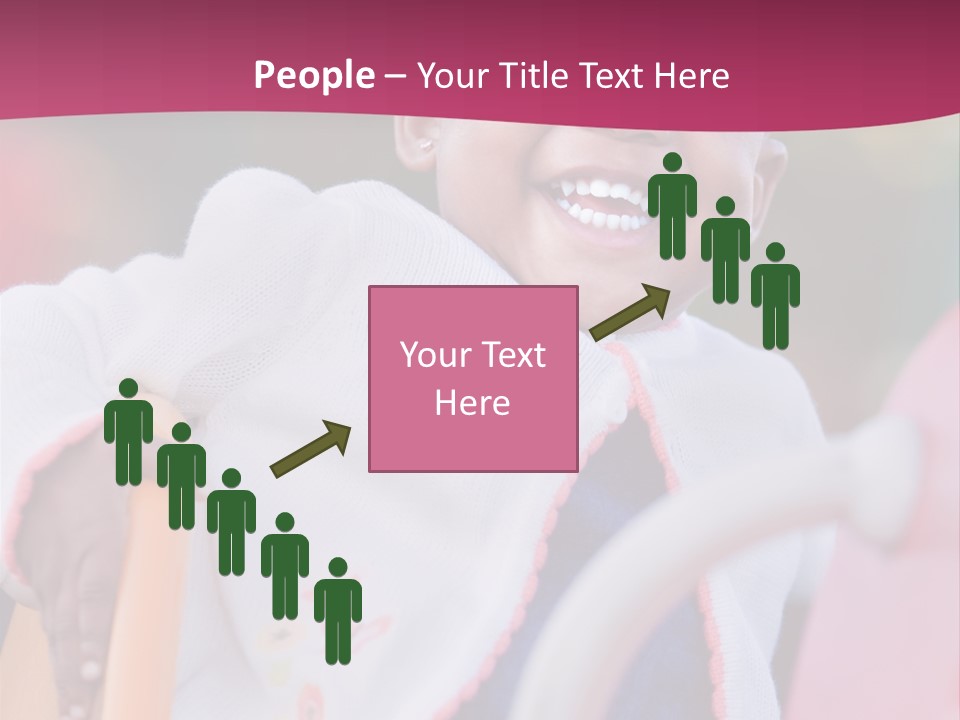 Black Pretty Play PowerPoint Template