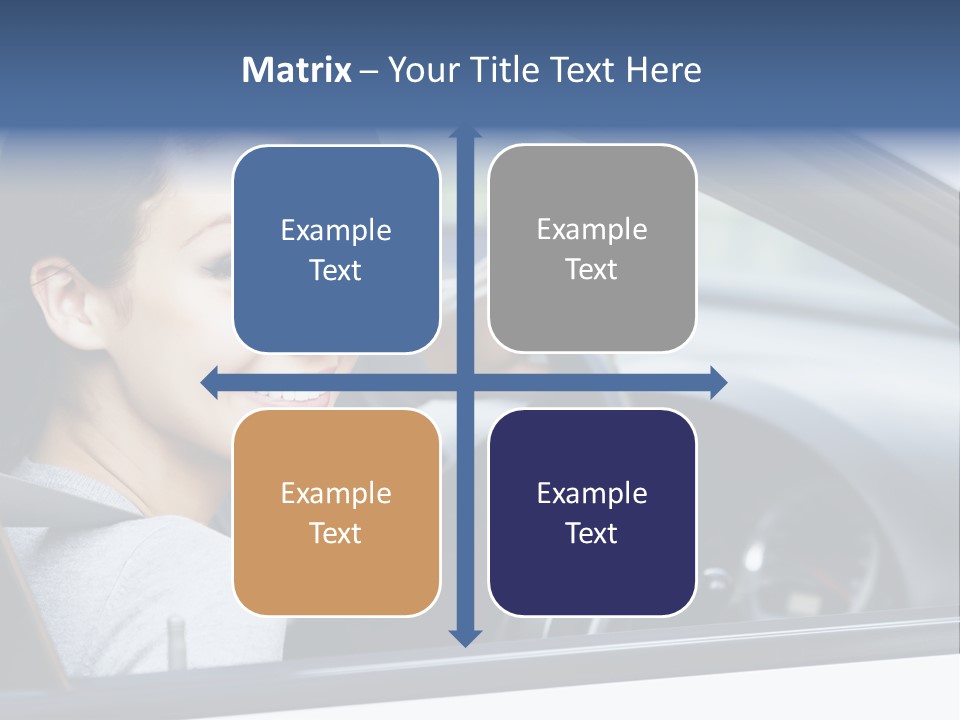 Cute Beauty Girl PowerPoint Template