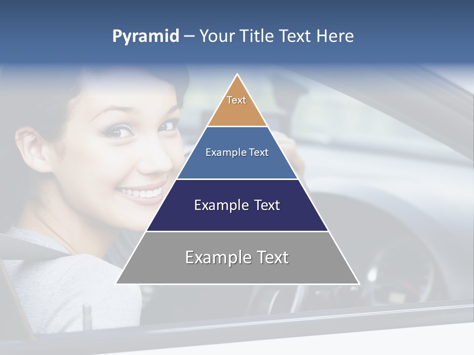 Cute Beauty Girl PowerPoint Template