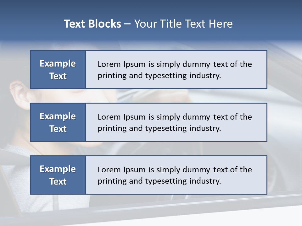 Cute Beauty Girl PowerPoint Template
