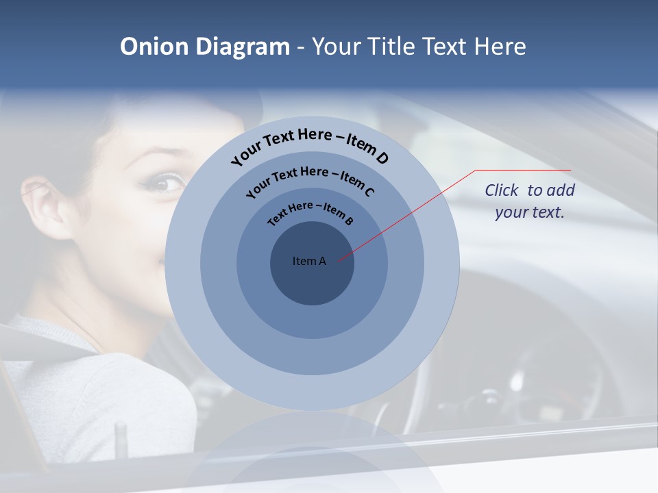 Cute Beauty Girl PowerPoint Template