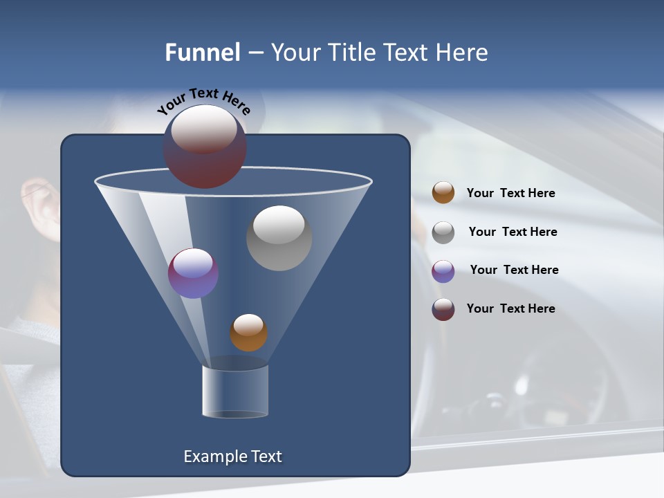 Cute Beauty Girl PowerPoint Template