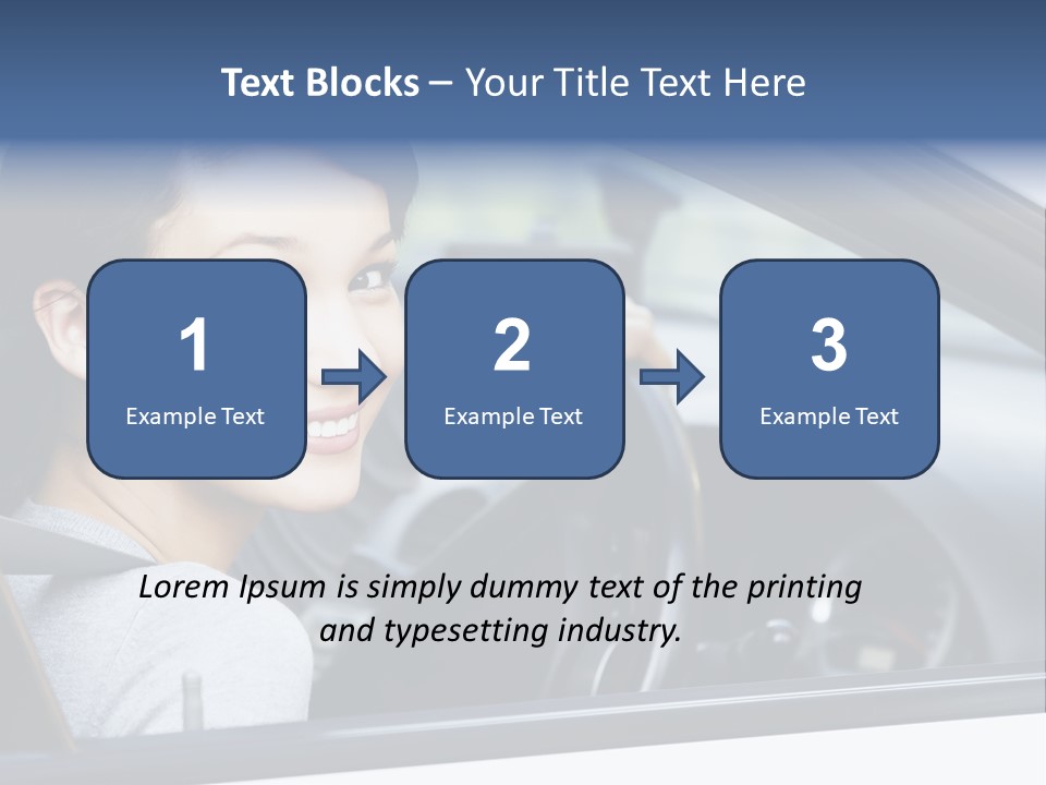 Cute Beauty Girl PowerPoint Template