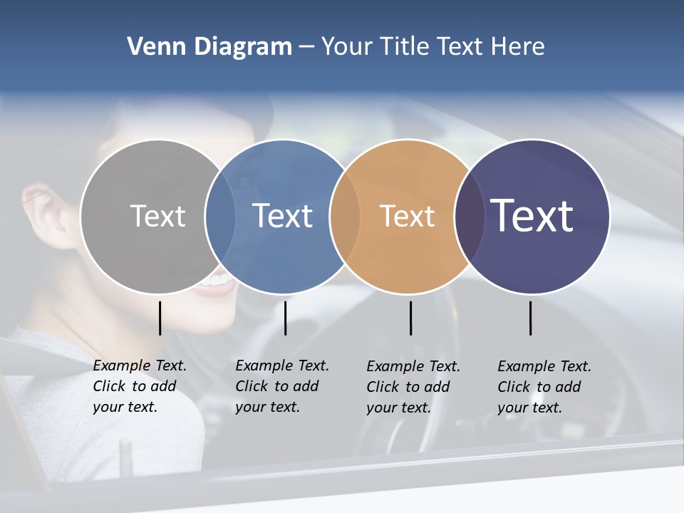 Cute Beauty Girl PowerPoint Template