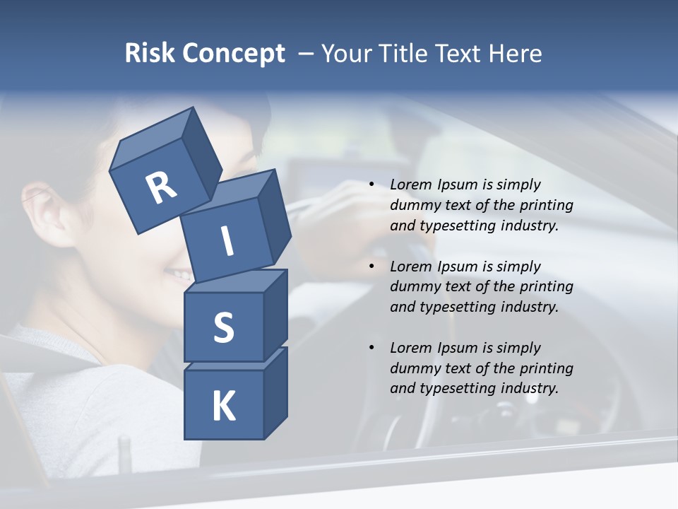 Cute Beauty Girl PowerPoint Template