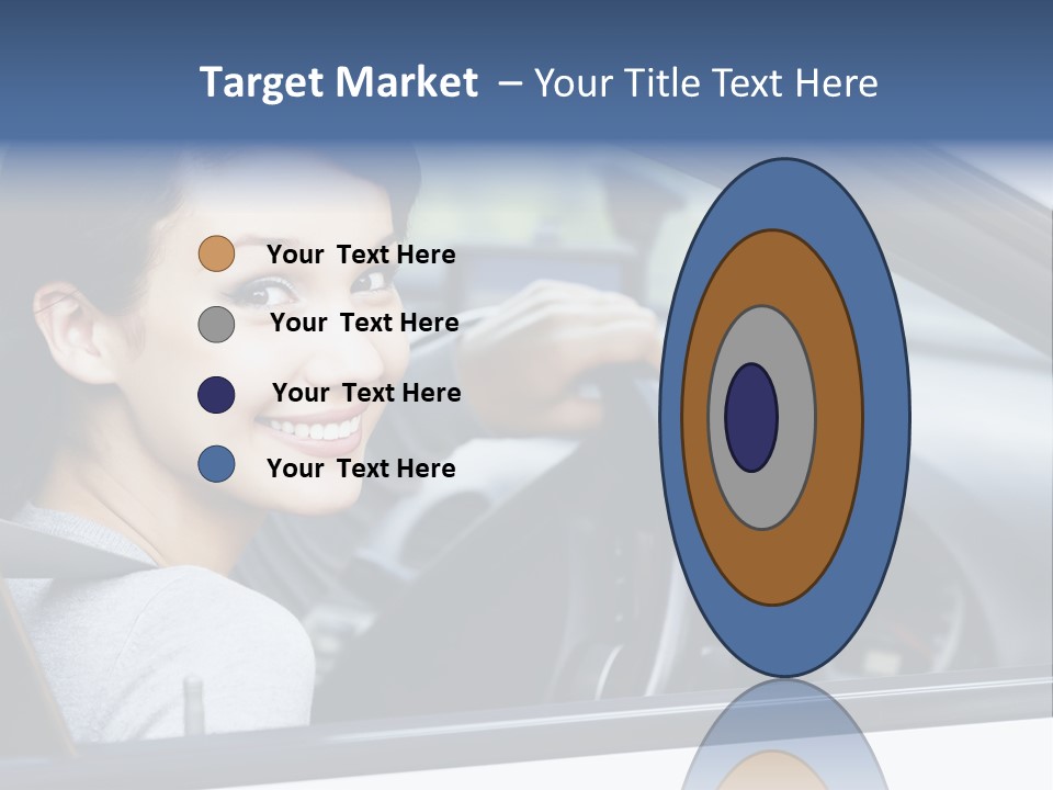 Cute Beauty Girl PowerPoint Template