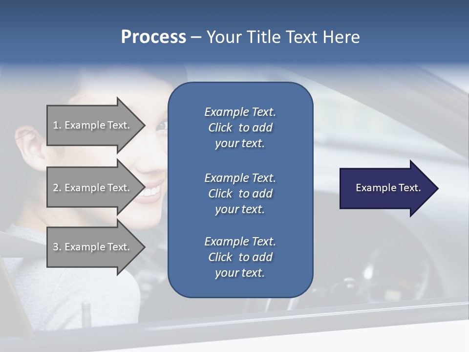 Cute Beauty Girl PowerPoint Template