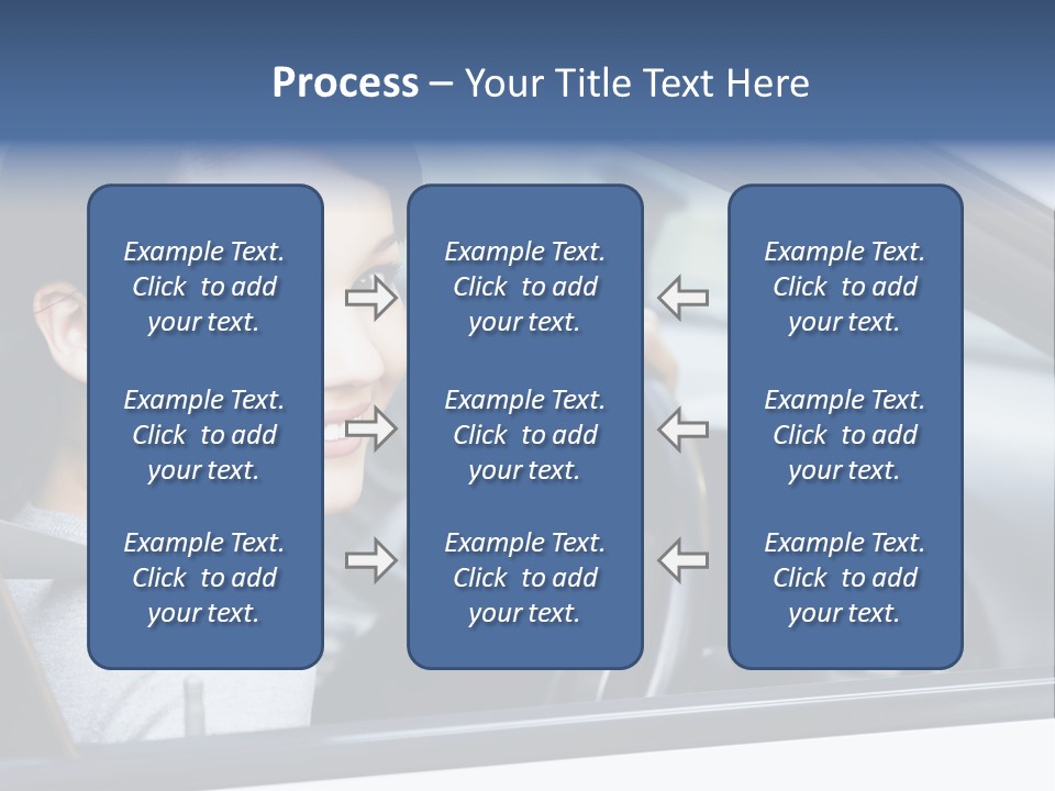 Cute Beauty Girl PowerPoint Template