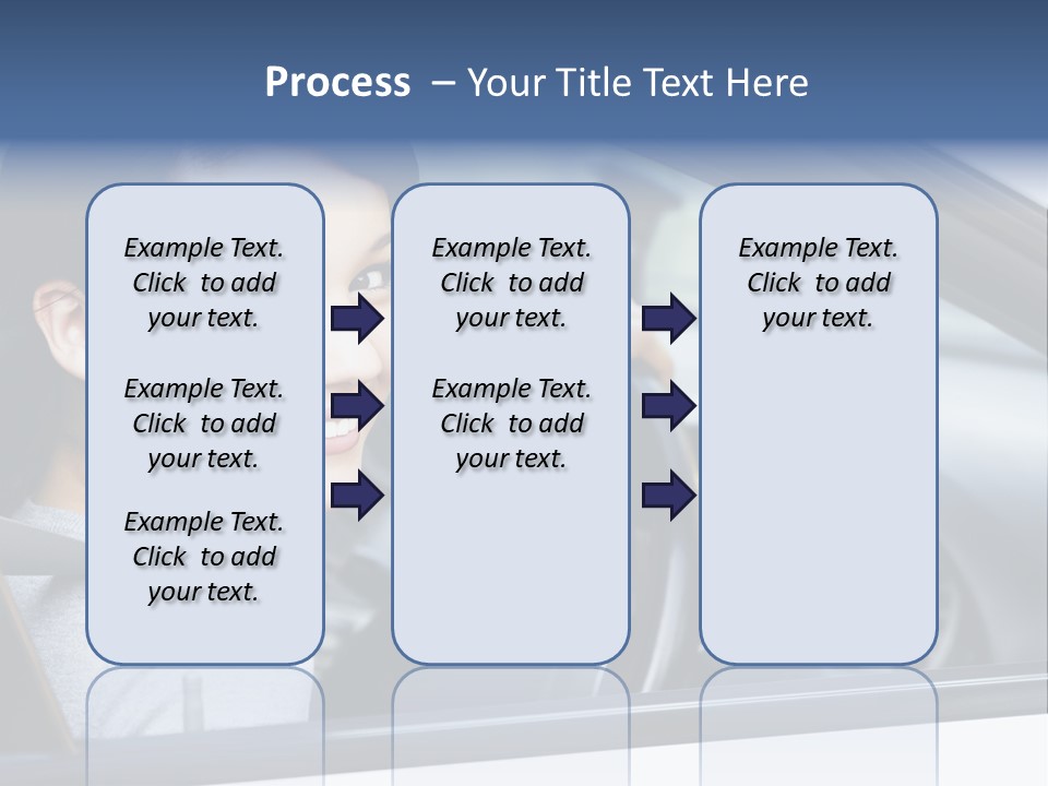Cute Beauty Girl PowerPoint Template