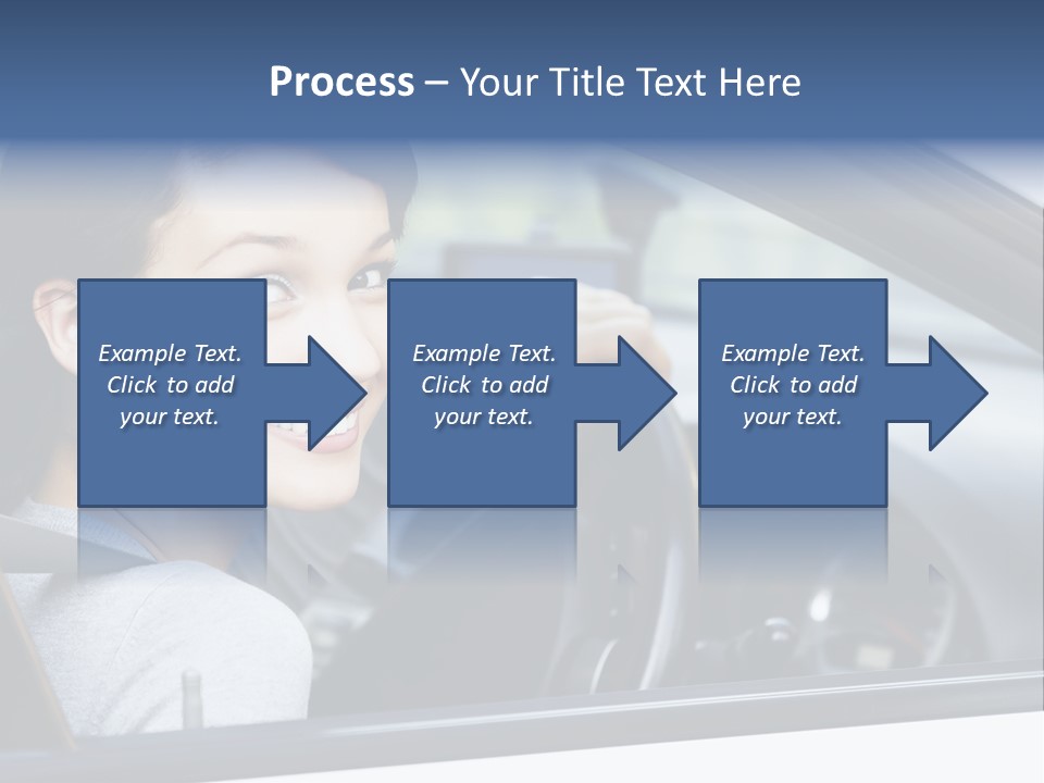 Cute Beauty Girl PowerPoint Template