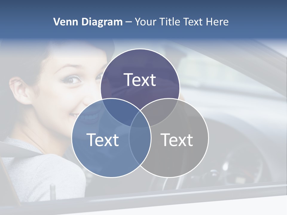 Cute Beauty Girl PowerPoint Template